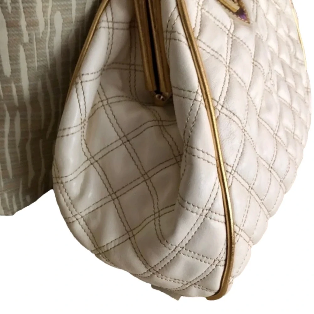 MARC Jacobs Bag Stam Large LIMITED EDITION Top Handle Lambskin Shoulder Bag - Picture 4 of 11